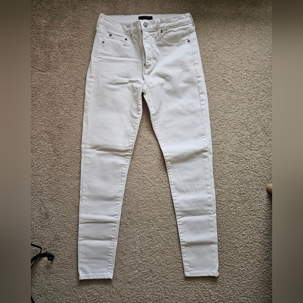 Banana Republic White Jeans
